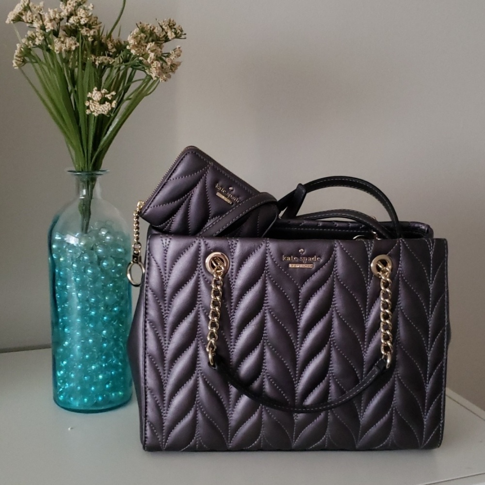 Kate Spade Briar Lane purse and wallet set